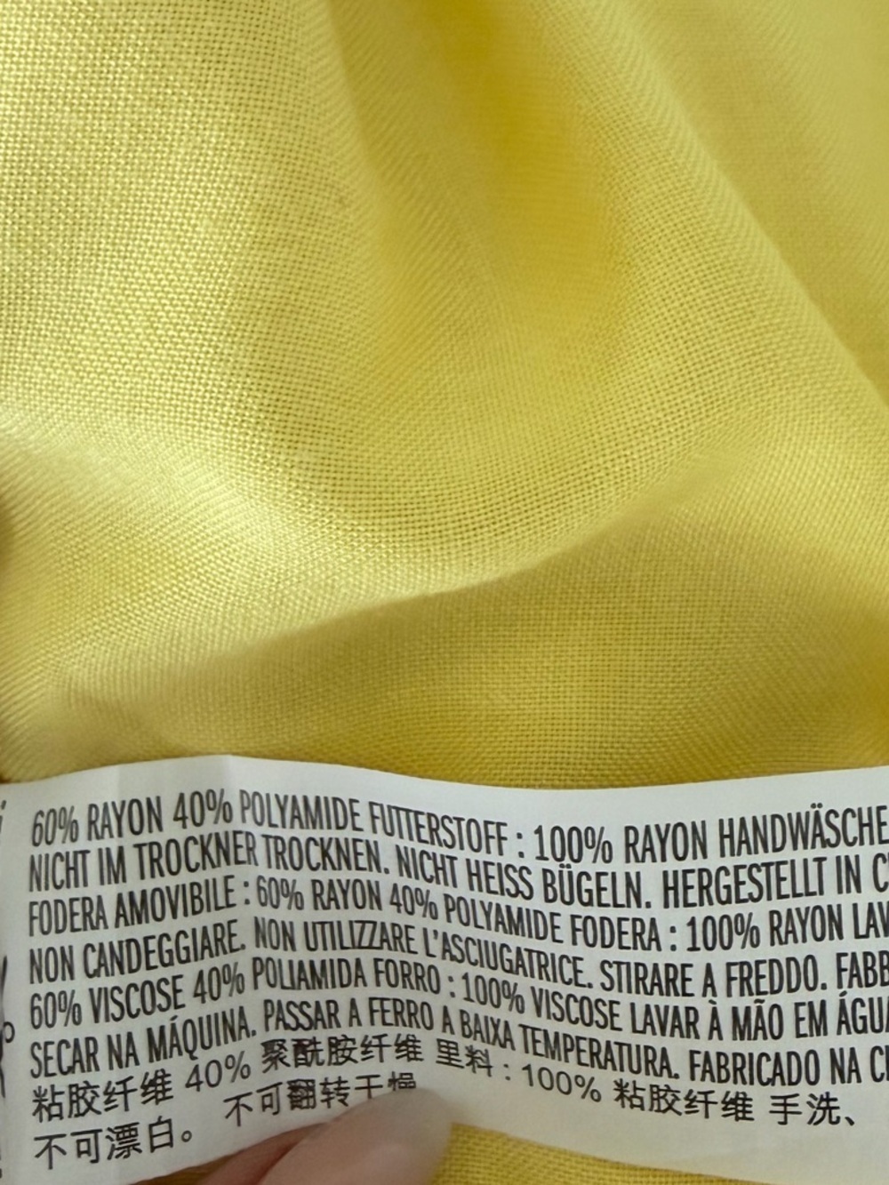 Endless Rose Yellow Ruffle Hem Romper - Picture 7 of 7